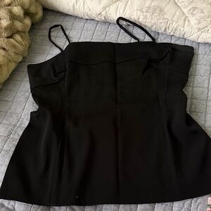 Dolce and Gabanna Black Spaghetti Strap Women’s Top